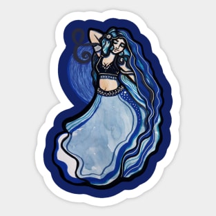 Belly Dancer Sticker